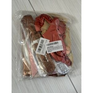 Rose Gold Birthday Party Decorations Kit Happy Birthday Banner Foil Balloons Set